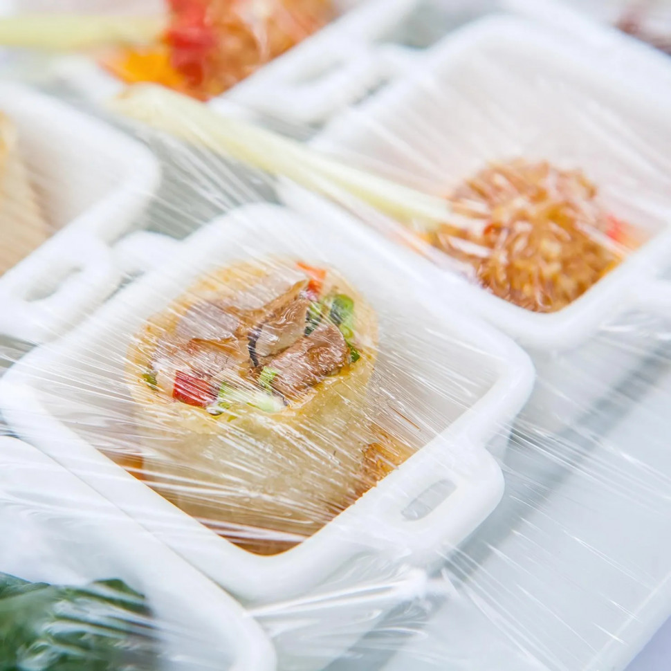 Пленка пищевая  пищ. п/э 30см х 200м 5,5 мкм прозрачная СПб