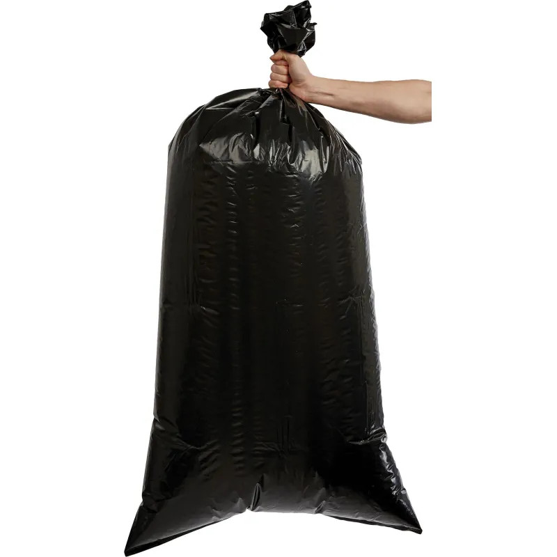 Мешки для мусора ПВД 200л 55мкм 10шт/уп черные 70х140см Комус_СПБ