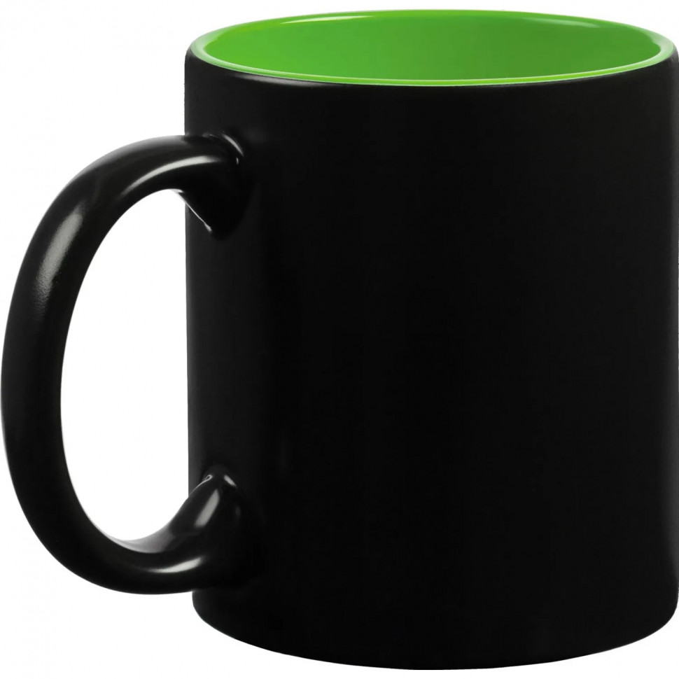 Кружка хамелеон On Display, матовая, зелено-черная арт.10869.90