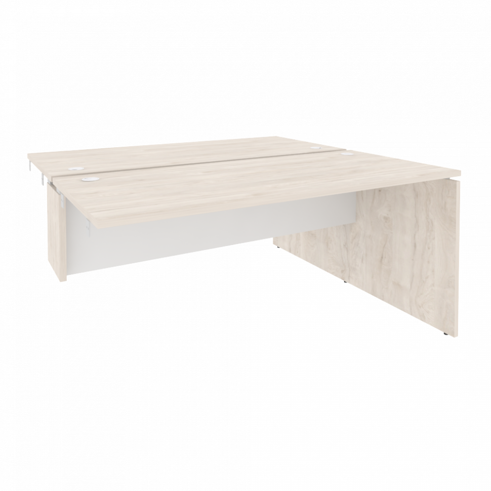 Onix Стол-приставка двойной к опорным элементам O.D.SPR-4.7 Денвер Светлый/Белый Бриллиант 1580*1475 Onix Стол-приставка двойной к опорным элементам O.D.SPR-4.7 Денвер Светлый/Белый Бриллиант 1580*1475