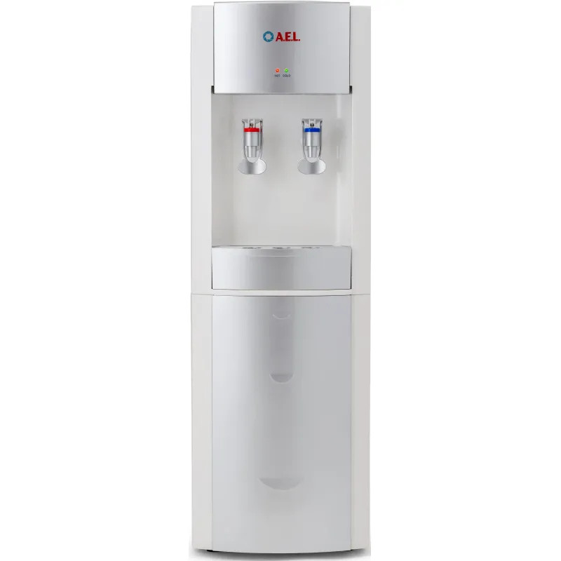 Кулер для воды AEL LD-AEL-28 white/silver напольный электронное охлаждение