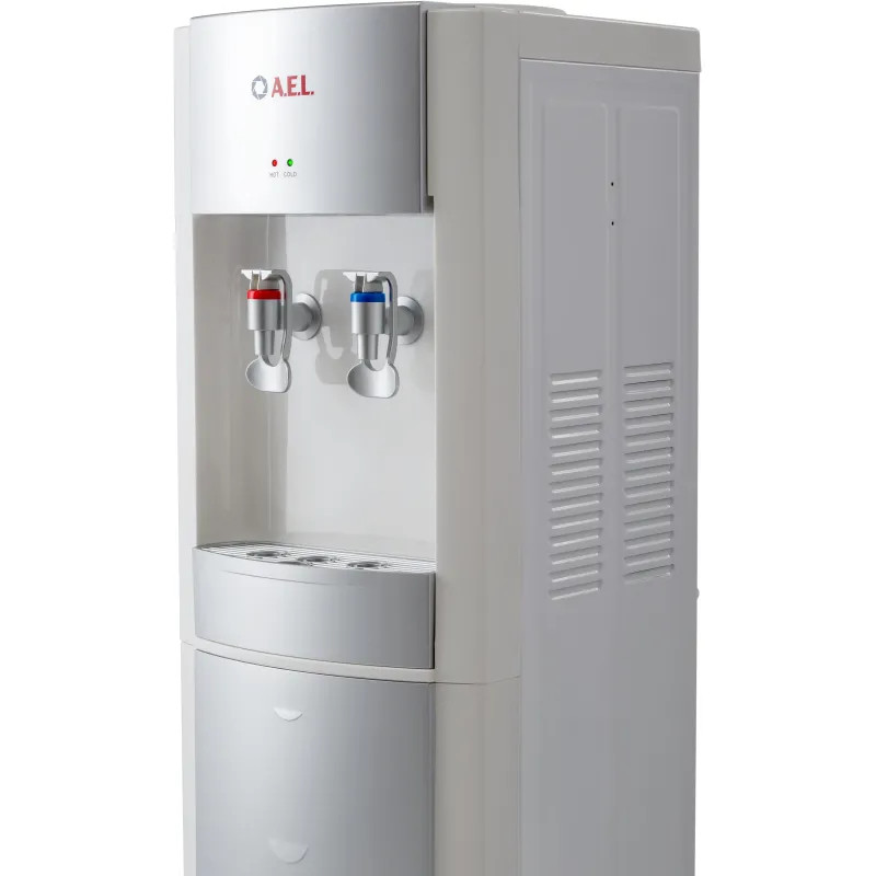 Кулер для воды AEL LD-AEL-28 white/silver напольный электронное охлаждение