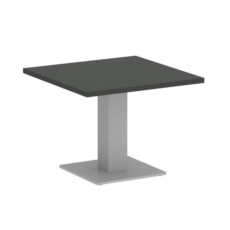 Riva Стол журнальный квадратный А.СЖ-2 Антрацит NEW/Металл Серый 600*600*450