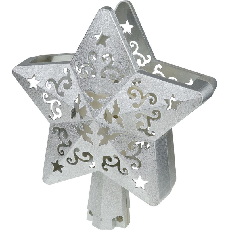 Верхушка на елку (с проекцией)Чудесная звездочка LED,USB,пластик НВУ-0015