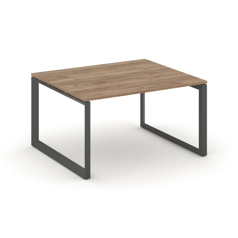 Style Project Стол переговорный SN-59O.SPRG-033.3 Дуб Табак/Металл Антрацит 1380*1180*750