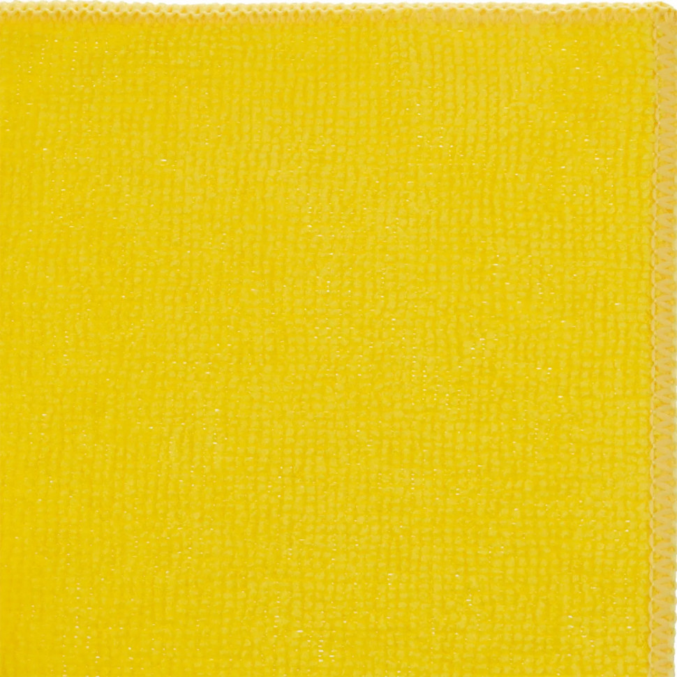 Тряпка для пола из микрофибры универсальная 220г/м2 50х80см желтая