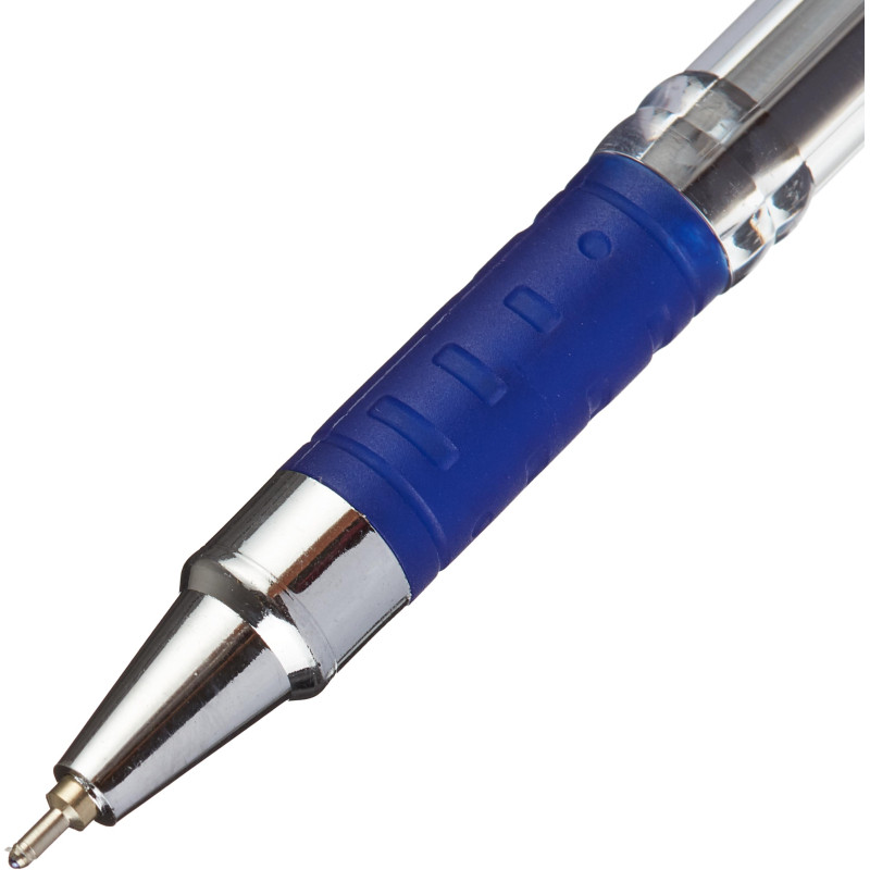 Ручка шариковая неавтомат. Attache Expert с манжет, маслян,син.стерж