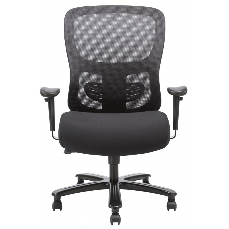 Кресло BN_U_EChair-582 TС сетка/ткань черный, металл черный