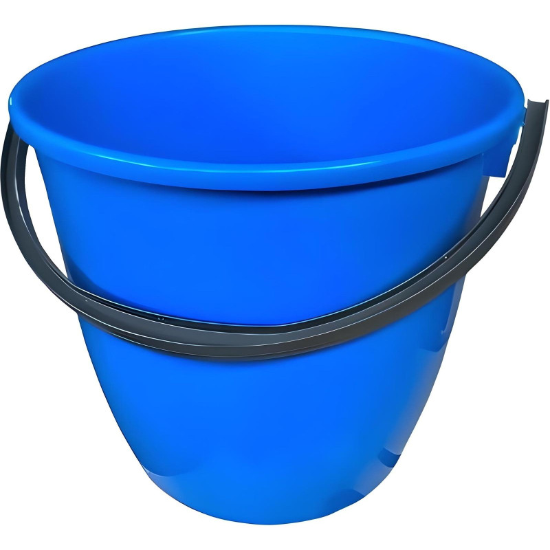 Ведро хозяйственное Крепыш 13л пластиковое синее Ведро хозяйственное Крепыш 13л пластиковое синее