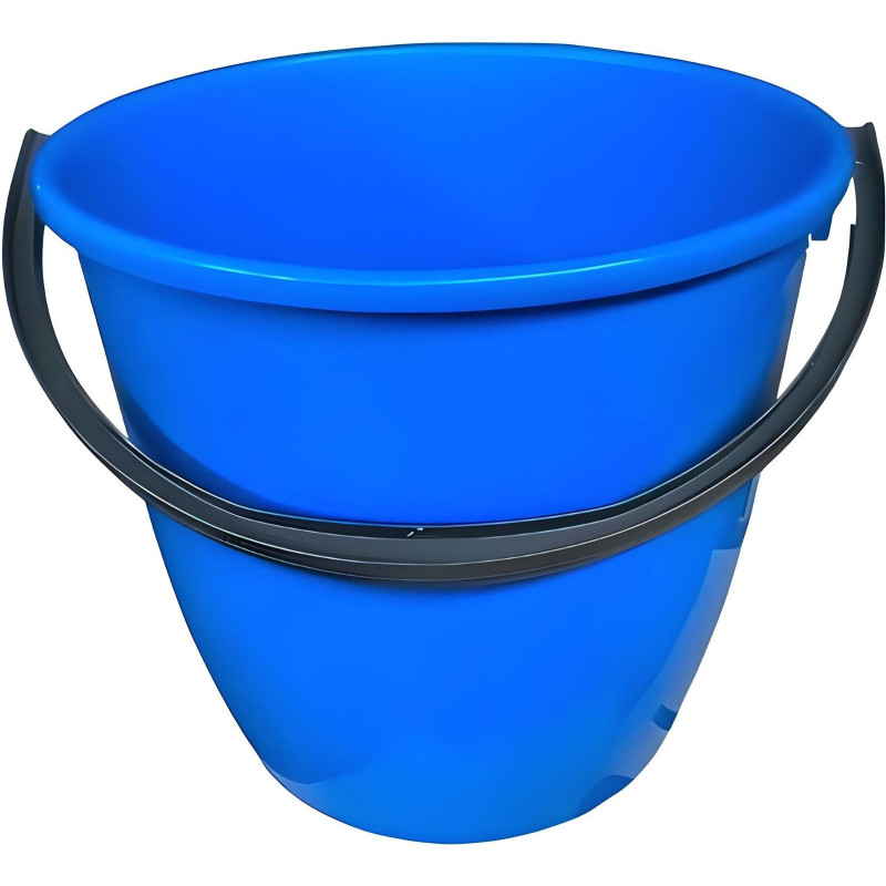Ведро хозяйственное Крепыш 13л пластиковое синее Ведро хозяйственное Крепыш 13л пластиковое синее