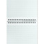 Блокнот А5 (146х205 мм), 80 л., гребень, мелованная картонная обложка, клетка, ОФИСМАГ, 3 вида, 123021