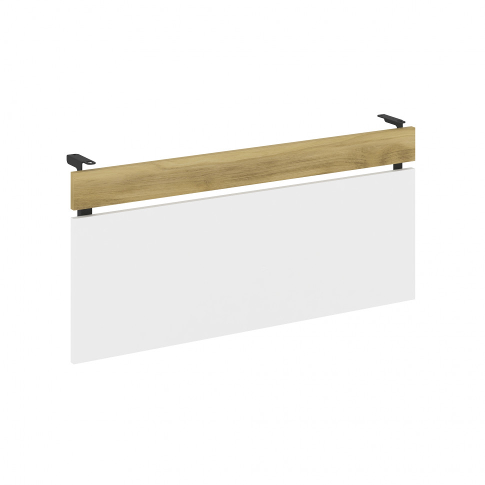 Concept Царга стола CN.CS-002 Дуб Винченцо/Белый Бриллиант/Металл Черный 1030*18*458