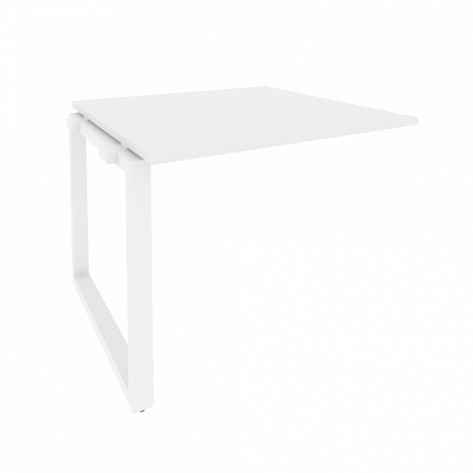 Onix Проходной наборный элемент переговорного стола O.MO-NPRG-1 Белый Бриллиант/Металл Белый 980*980