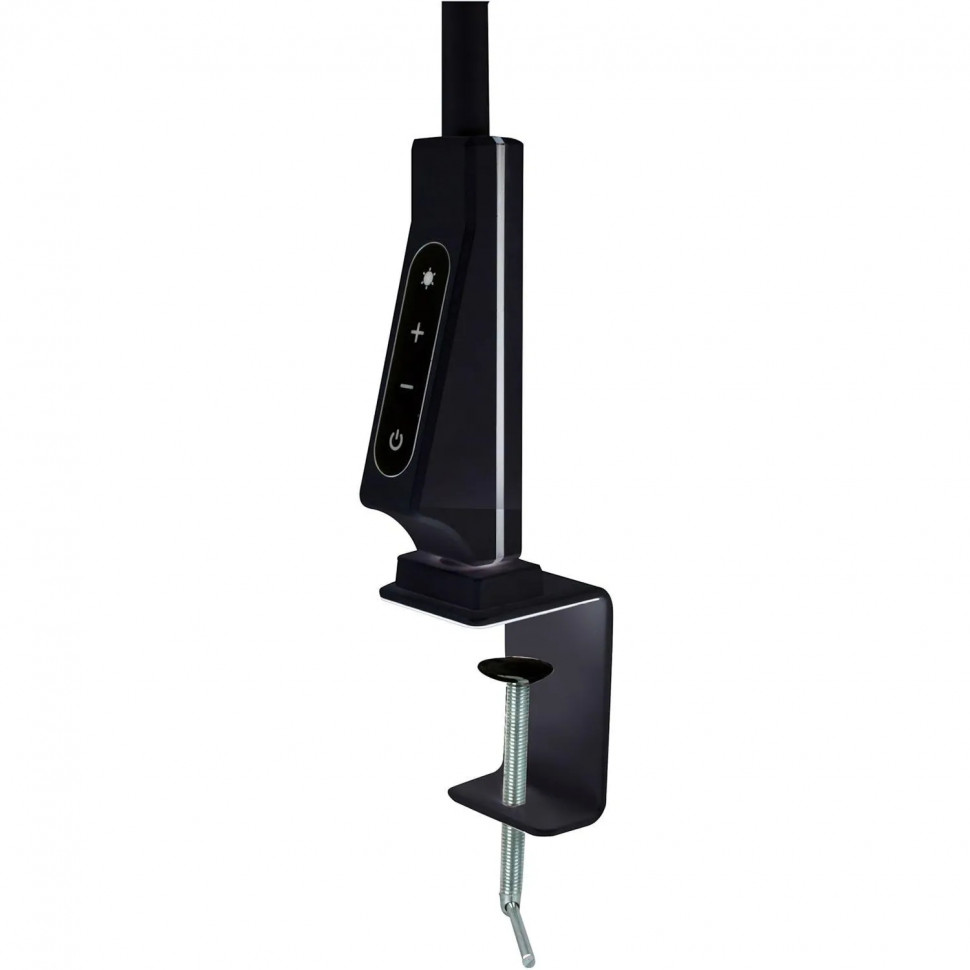 Светильник Camelion KD-837  C02, черный, LED, 7W, 230В, сенс.рег.,USB 13885