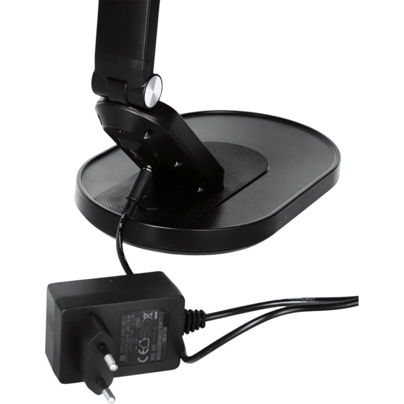 Светильник Camelion KD-859  C02,черный,LED,10W,230В,сенс.рег.ярк, USB 13535