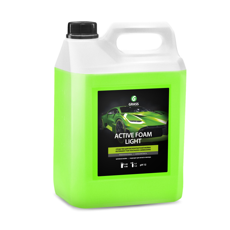 Профхим авто шапмунь д/бесконт мойки конц Grass/Active Foam Light, 5л