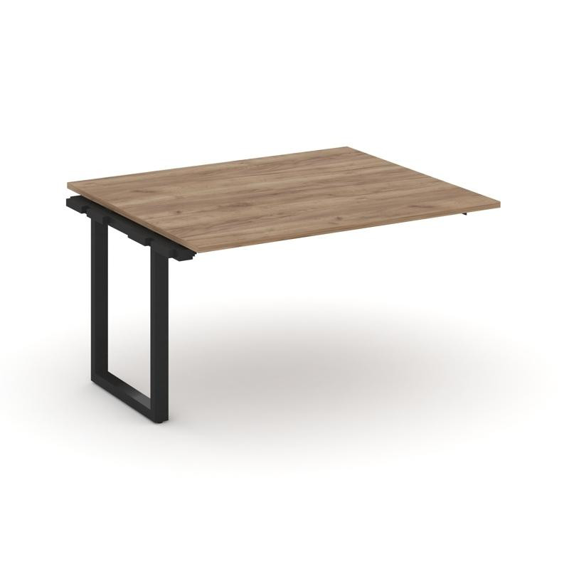 Style Project Проходной наб. элем. перег. стола SN-59O.NSPRG-032.3 Дуб Табак/Металл Черный 1180*1180