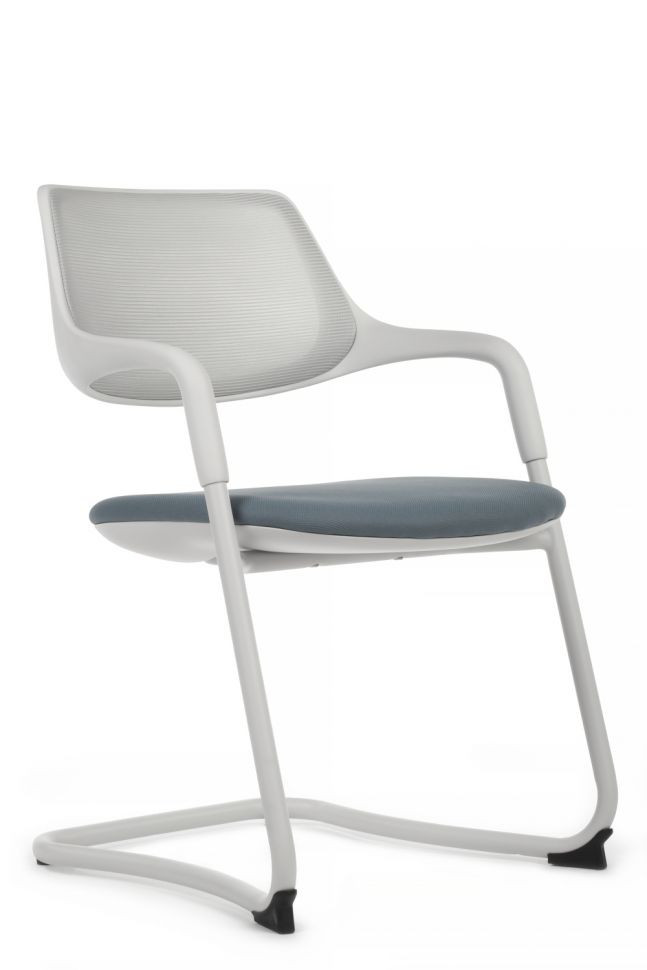 Кресло Scroll SF HY-813B Серая спинка/Серое сиденье