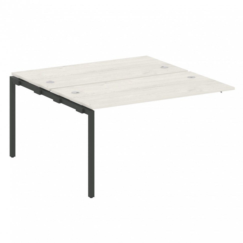 Metal System Quattro Проходной элемент рабочей станции на П-образном м/к 40БП.ПРС-СП-2.3 Дуб Наварра Metal System Quattro Проходной элемент рабочей станции на П-образном м/к 40БП.ПРС-СП-2.3 Дуб Наварра