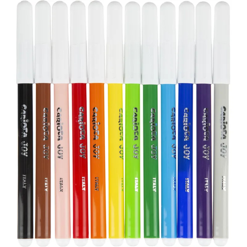 Фломастеры наб. 12цв.,CARIOCA JOY, 40614