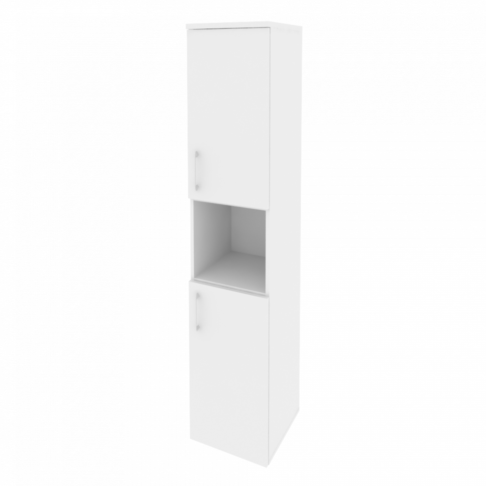 Onix Шкаф высокий узкий правый O.SU-1.5 (R) Белый Бриллиант 400*420*1977 Onix Шкаф высокий узкий правый O.SU-1.5 (R) Белый Бриллиант 400*420*1977