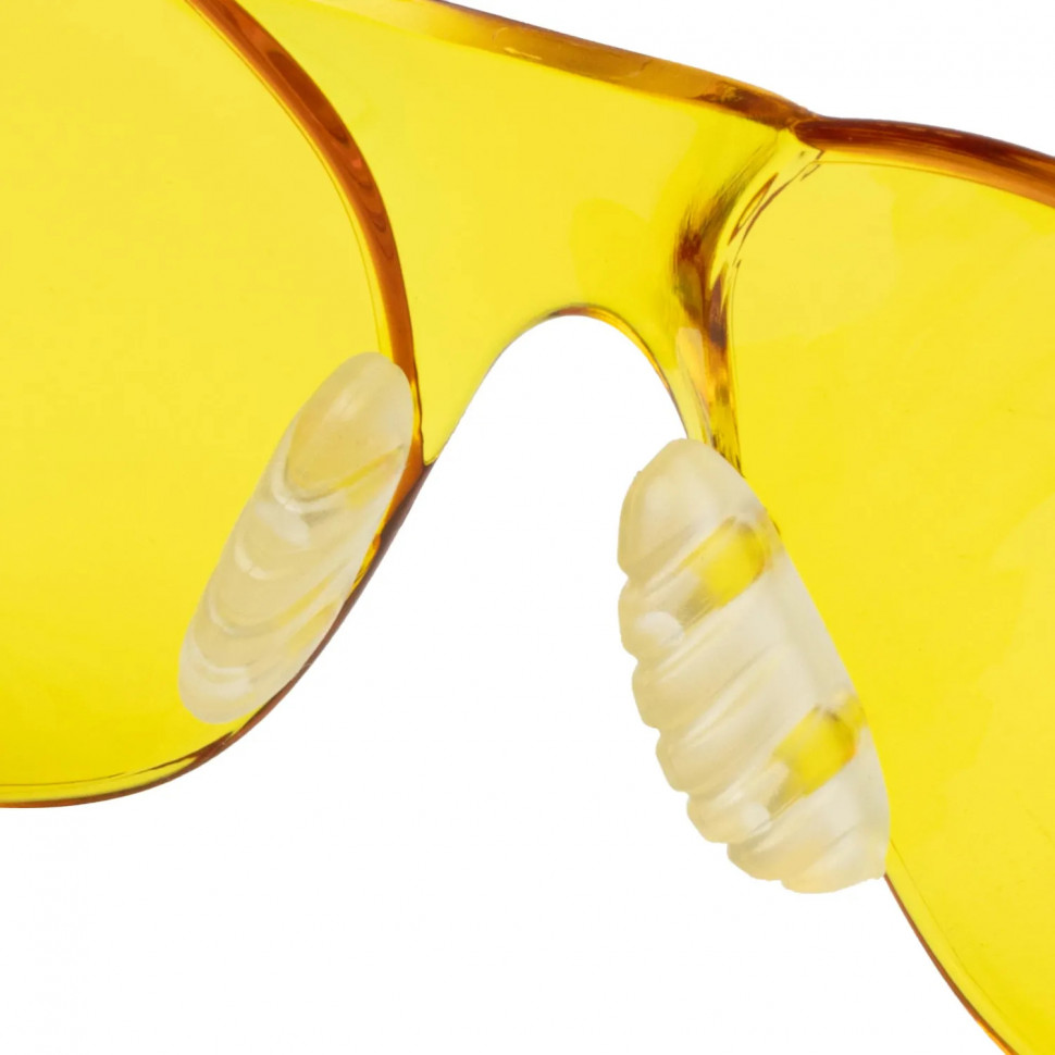 Очки защитные открытые TOPFORT СТАНДАРТ 502 KN желтые