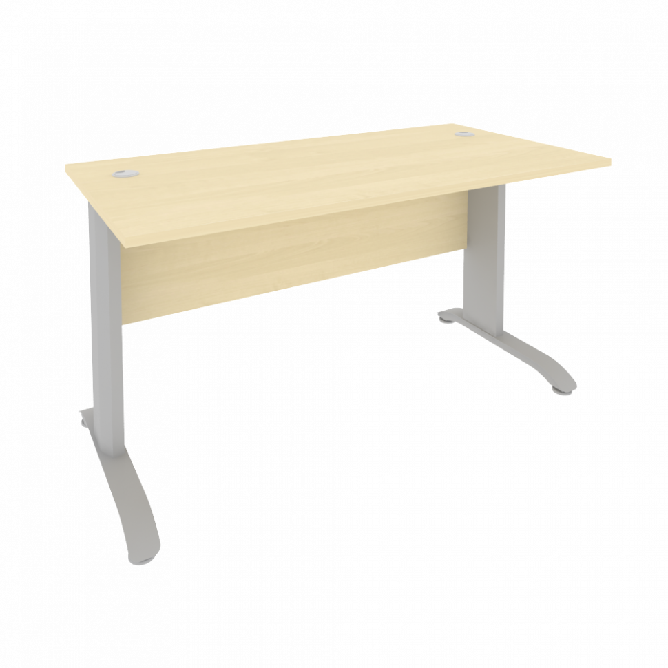 Riva Metal-L Стол письменный ПЛ.СП-3 Клен/Металл Серый 1400*720*750