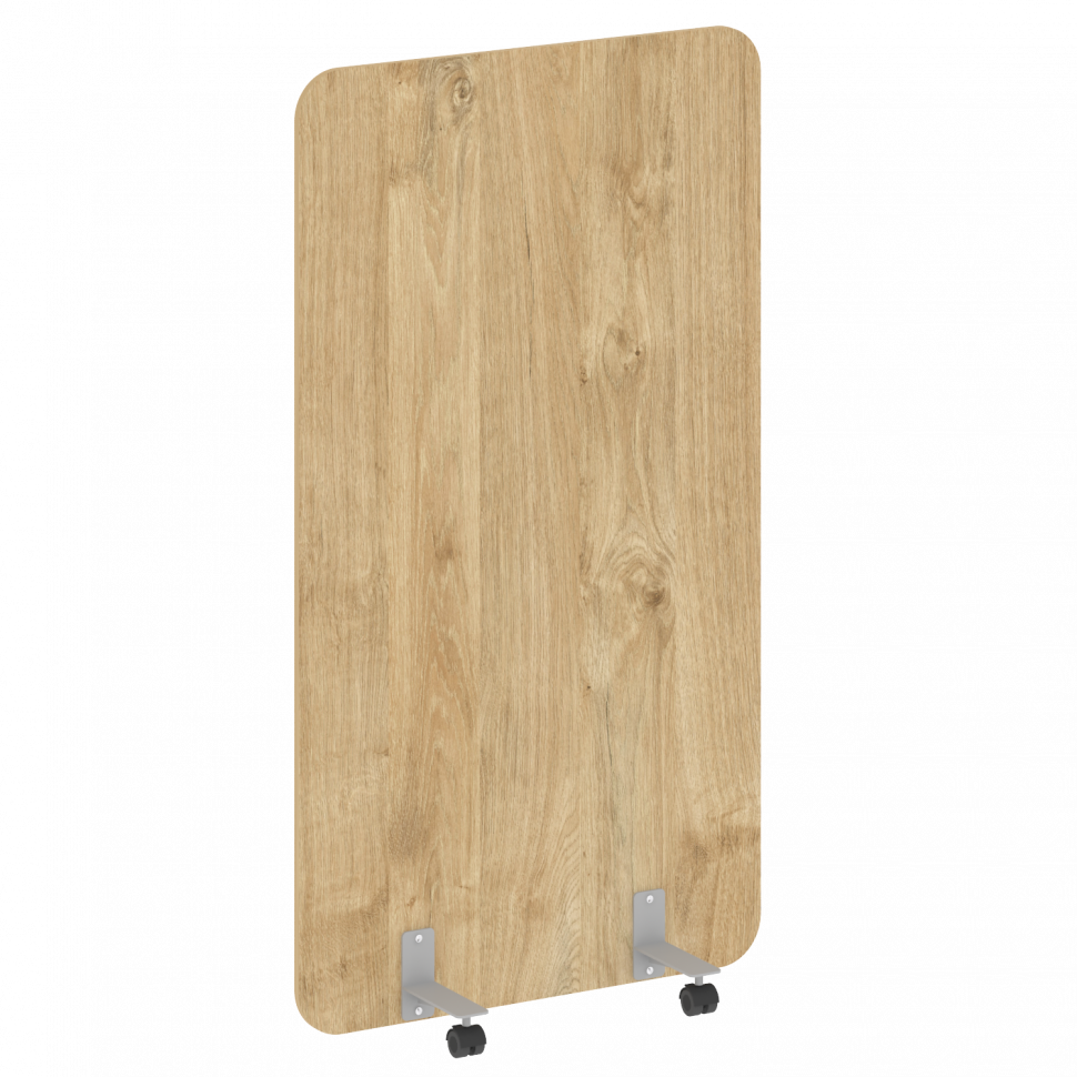 R-line Перегородка на металлических опорах, на роликах DP.R-100-180 Тиквуд Светлый/Металл Серый 1000