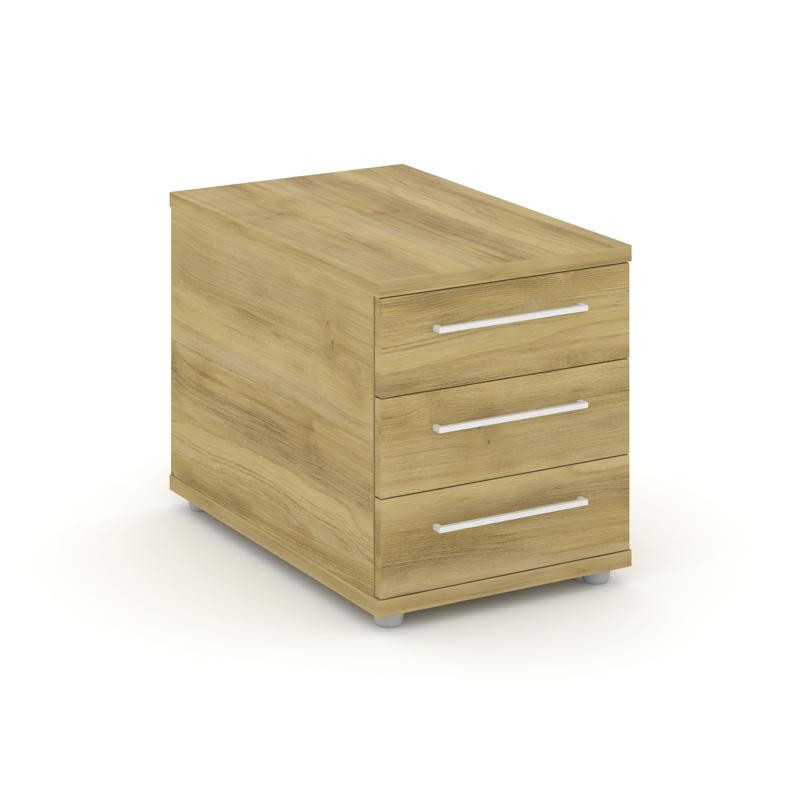 Rift Тумба опорная/приставная RF.TOP-002 Дуб Винченцо/Белый Ручки 700*450*523