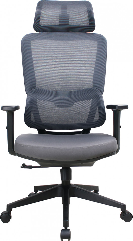 Эргономичное кресло Everprof Work (Ворк) Сетка Серый