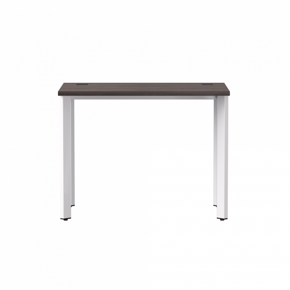 Стол прямой Everprof EVO (ЭВО) на металлокаркасе 980х670х755 мм опоры 45гр Дуб Пасадена/Белый
