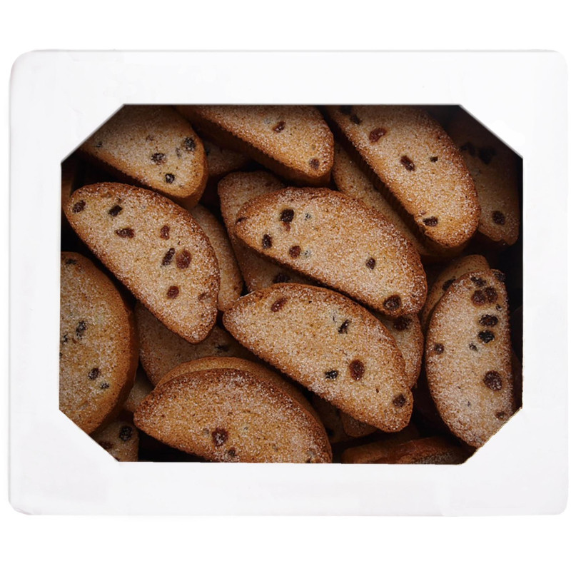 Сухари Семейка ОЗБИ с изюмом в сахаре, 2кг/уп 1273