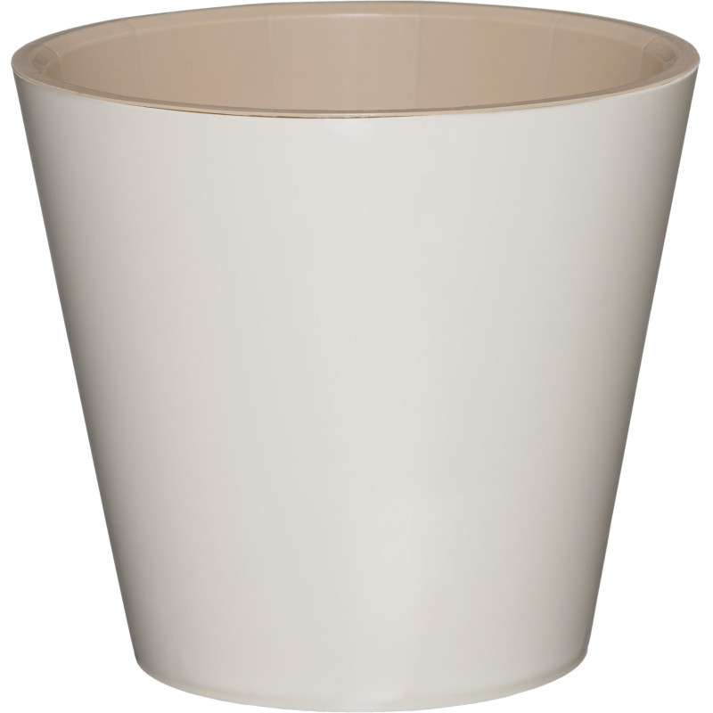 Горшок для цветов London 230 мм, 5л сливочный ING6206СЛ