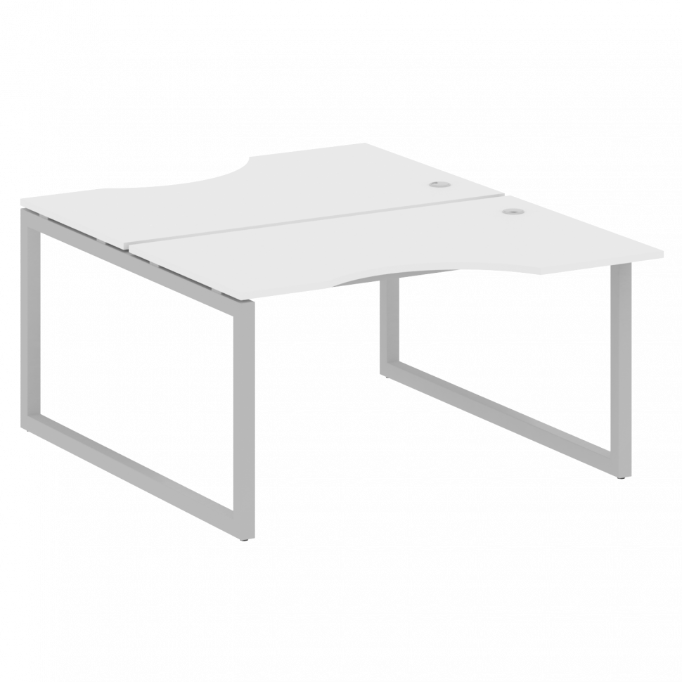 Metal System Quattro Рабочая станция криволинейная на О-образном м/к 50БО.РАС-СА-2.2 Белый/Металл Се Metal System Quattro Рабочая станция криволинейная на О-образном м/к 50БО.РАС-СА-2.2 Белый/Металл Се