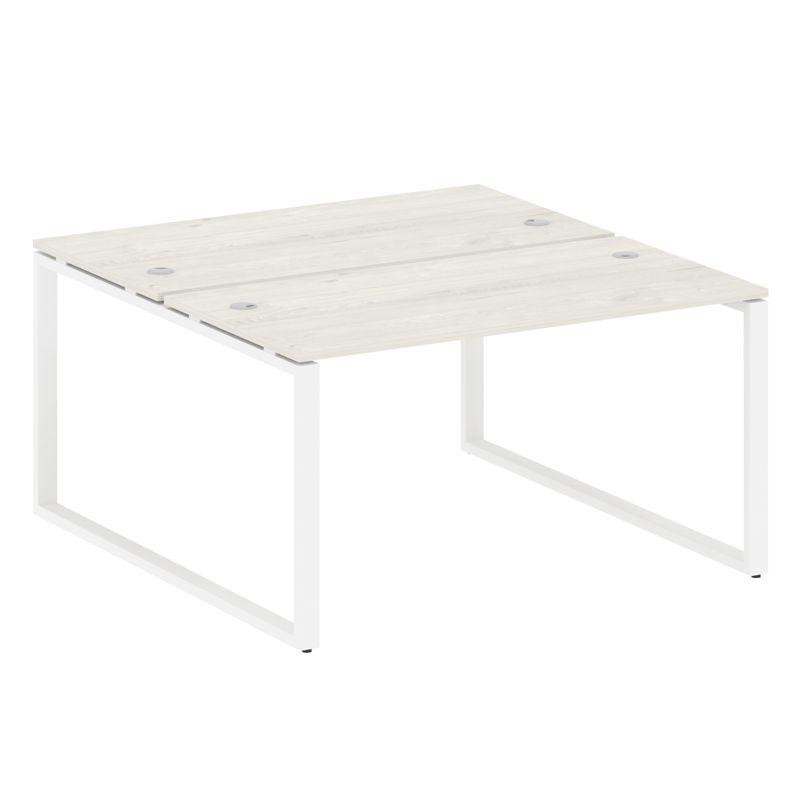 Metal System Рабочая станция на О-образном м/к БО.РАС-СП-2.3 Дуб Наварра/Металл Белый 1400*1475*750 Metal System Рабочая станция на О-образном м/к БО.РАС-СП-2.3 Дуб Наварра/Металл Белый 1400*1475*750
