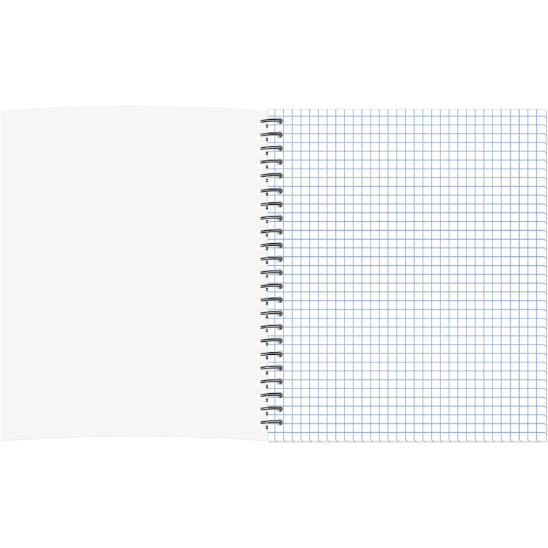 Тетрадь общая Комус Три богатыря Стрелы А5, 80л., клетка, спираль, ВБ-лак