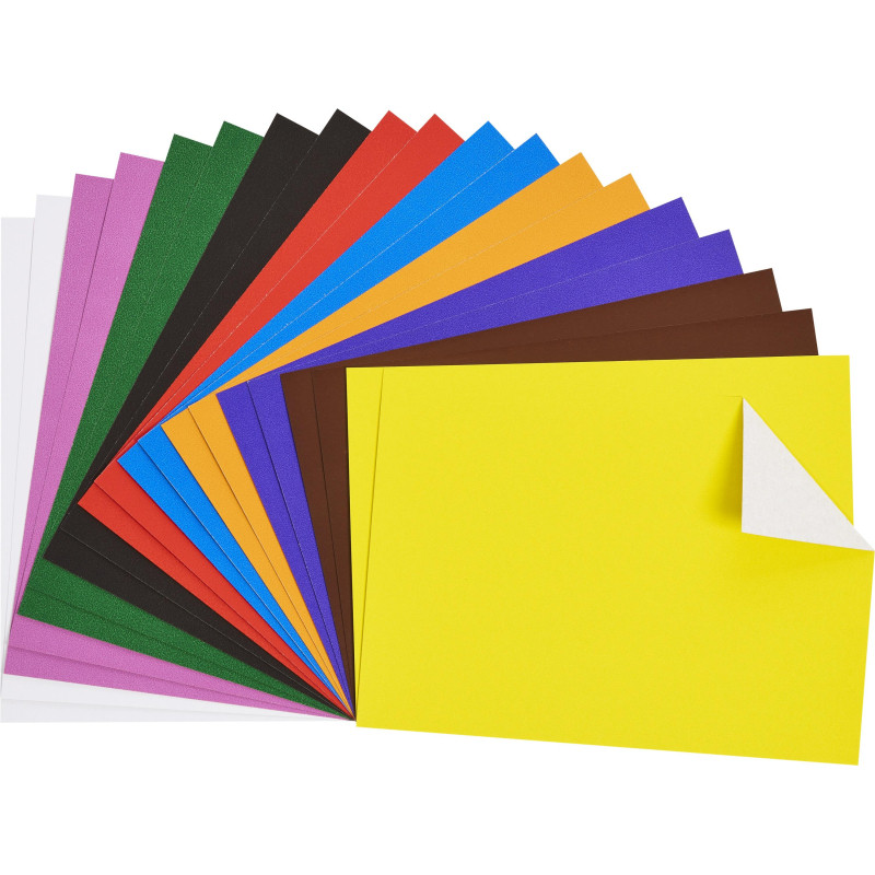 Картон цветной Выбор Есть 20л 10цв мелован папка