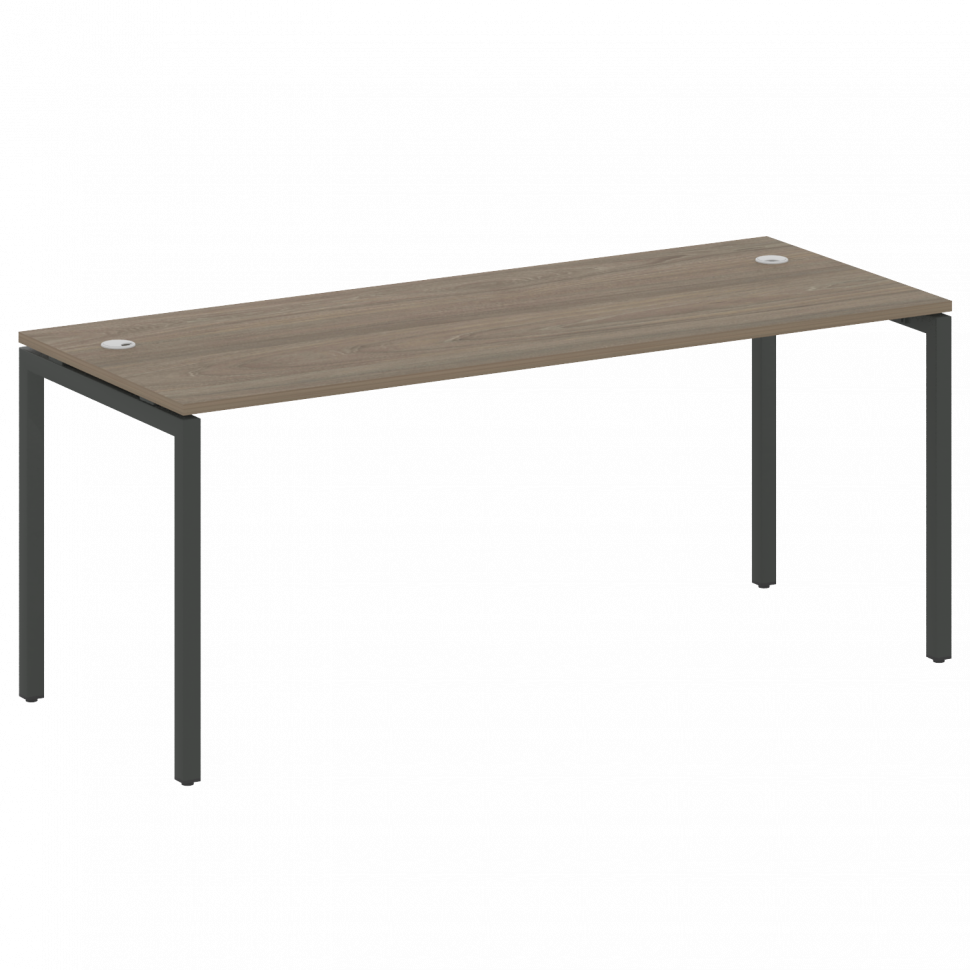 Metal System Quattro Стол письменный на П-образном м/к 40БП.СП-5 Вяз Благородный/Металл Антрацит 180 Metal System Quattro Стол письменный на П-образном м/к 40БП.СП-5 Вяз Благородный/Металл Антрацит 180