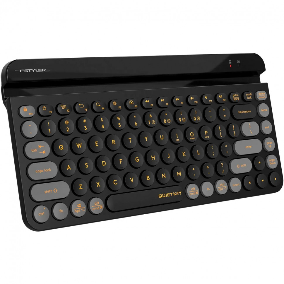 Клавиатура A4Tech Fstyler FBK30 черный/серый USB/BT(FBK30 BLACKCURRANT)