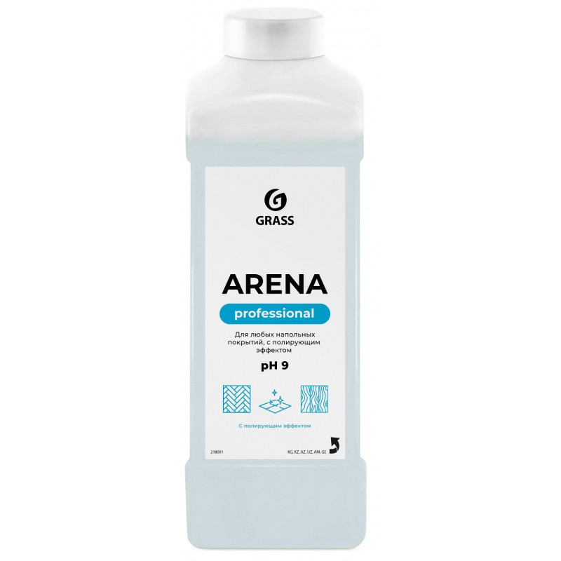 Профхим д/руч.мытья пола нейтрал паркет,ламинат,мрамор Grass/Arena, 1л