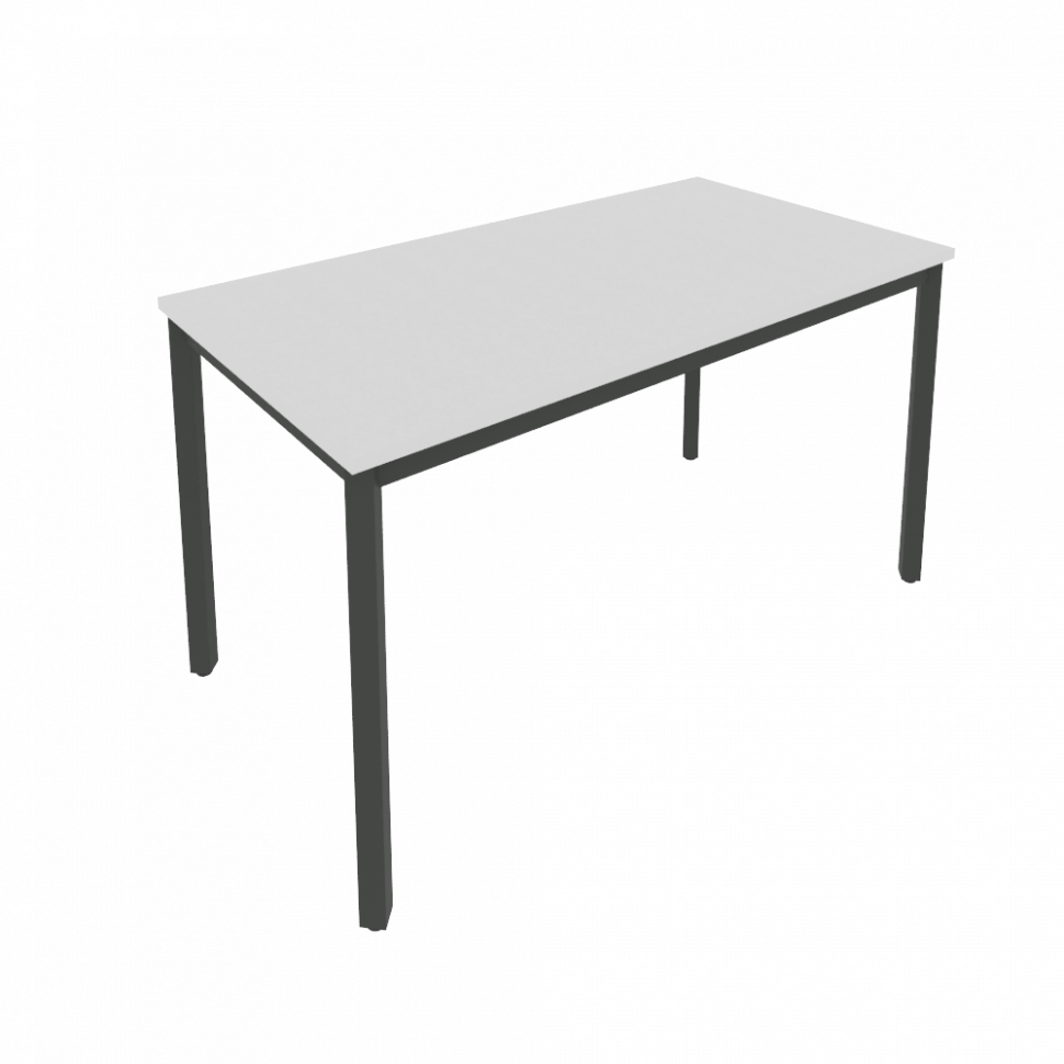 Slim Стол письменный на металлокаркасе С.СП-5 Серый/Металл Антрацит 1380*720*750