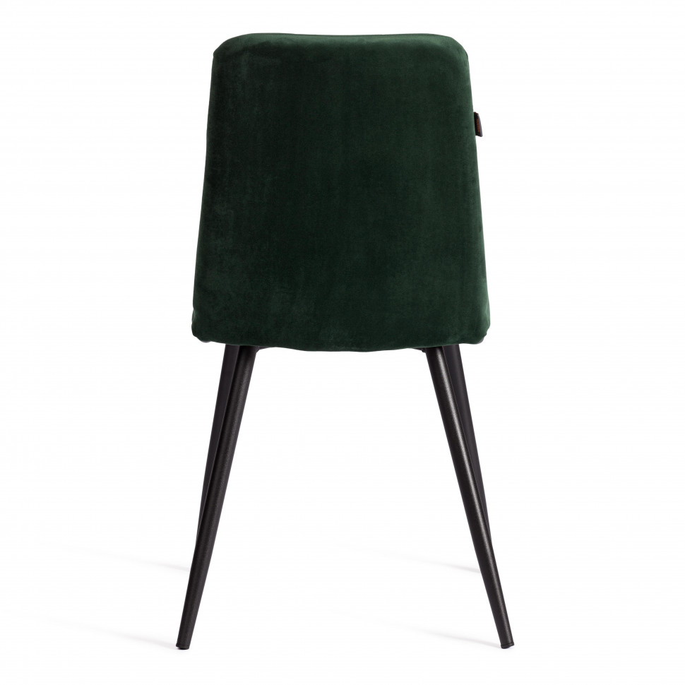 Стул обеденный Asti (2 шт. в упаковке) TREND, велюр, Deep Forest (изумруд)