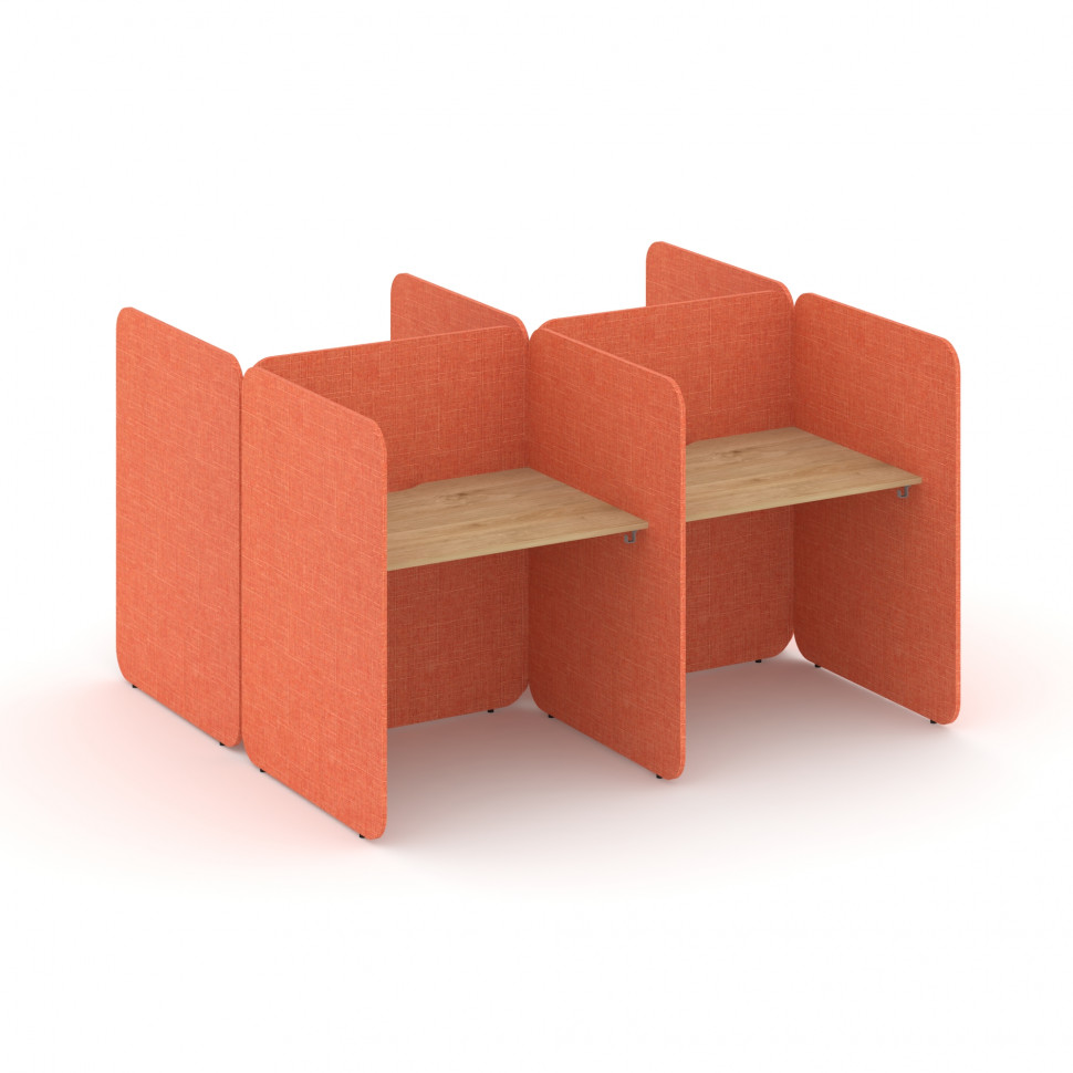 Call center Комплект №5 KC.K-005 Тиквуд Светлый/Romeo 08 1614*1800*1200 Call center Комплект №5 KC.K-005 Тиквуд Светлый/Romeo 08 1614*1800*1200