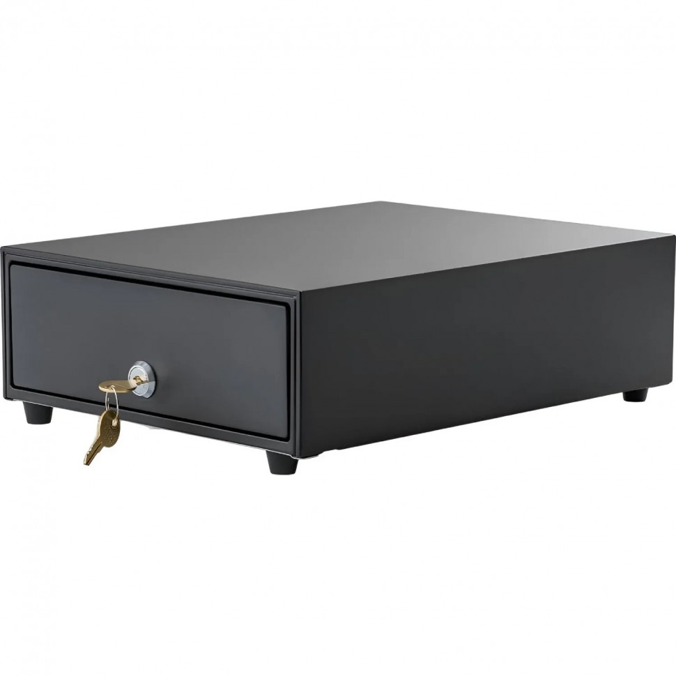 Денежный ящик АТОЛ SB-245-B черный, 245x320x90, механический