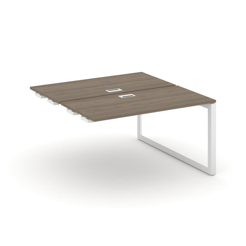 Style Project Стол-приставка к опор. элем. SN-59O.DPRS-022 Вяз Благородный/Металл Белый/Белый Заглуш