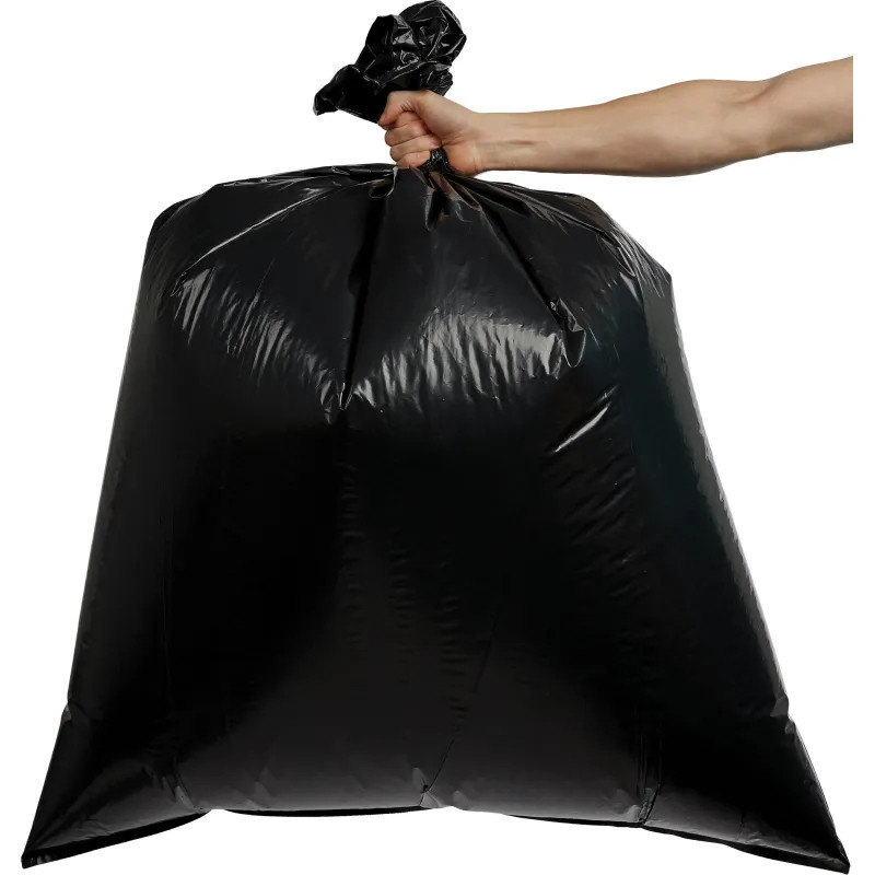 Мешки для мусора ПВД 180л 45мкм 10шт/рул черные 90x120см Удачные Супер_СПБ