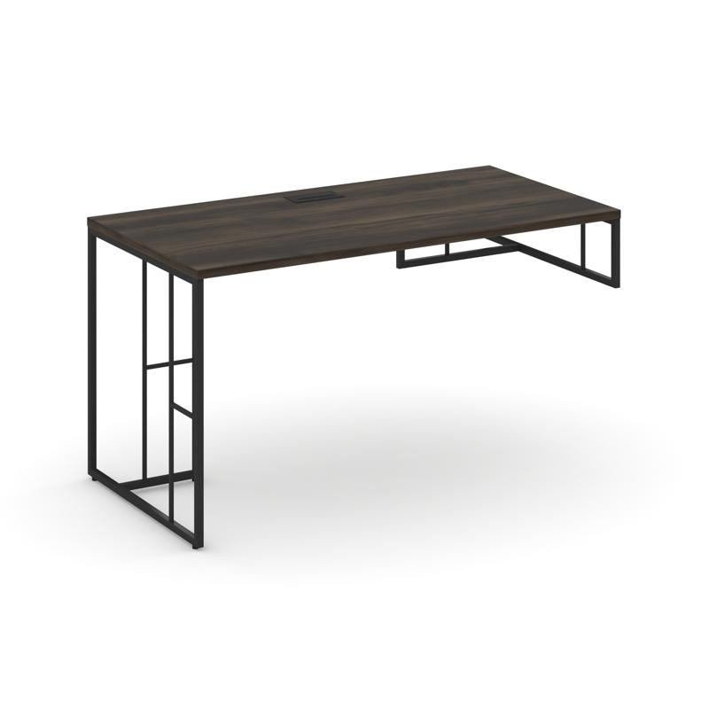 Rift Стол письменный для опорной тумбы правый RF.SPOT-013 (R) Дуб Мали/Металл Черный 1380*700*750