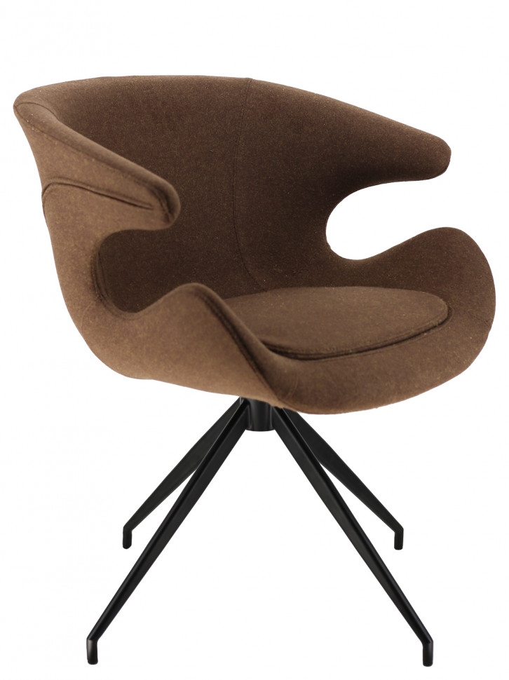 Обеденное кресло Everprof Liberty (Либерти) Ткань Коричневый