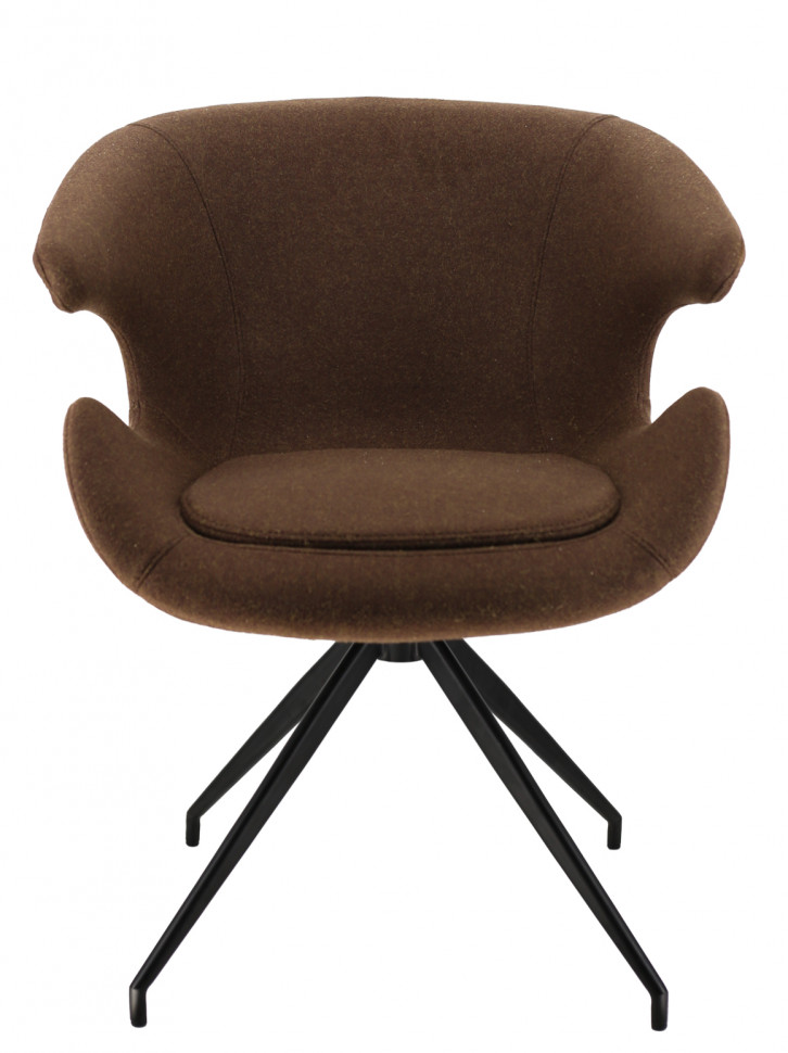 Обеденное кресло Everprof Liberty (Либерти) Ткань Коричневый