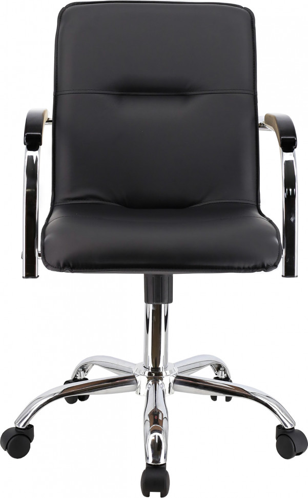 Кресло Everprof Samba (Самба) Wood T Экокожа Черный